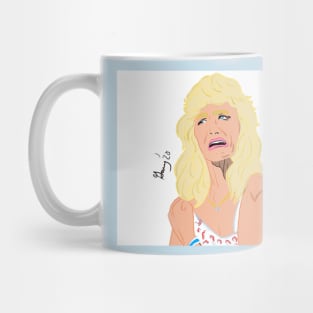 Laura Dern Crying. Mug